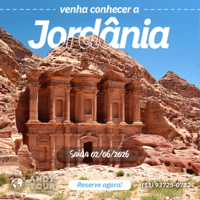 Pacote Jordânia 2025 com visita a Petra
